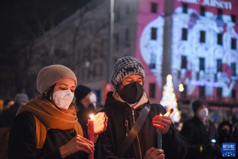 Shughuli za kuwasha mishumaa zafanyika Vienna kuwakumbuka Watu Waliofariki kwa Virusi vya Korona